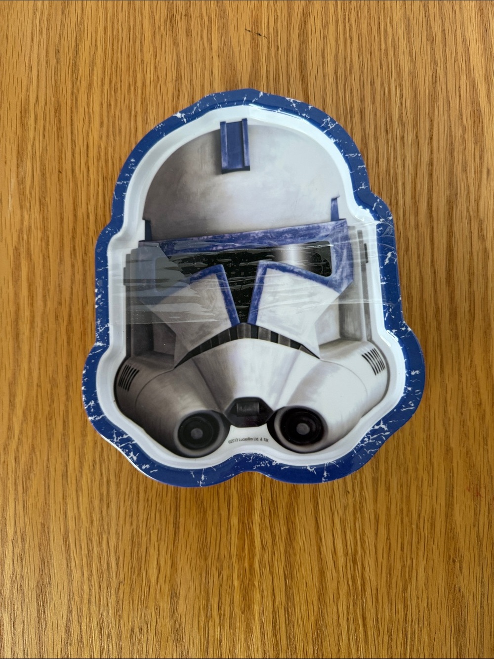 Star Wars Clone Trooper Helmet Zak Snack Plates -